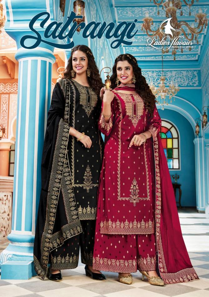 Satrangi By Ladies Flavour Heavy Design Readymade Suits Catalog